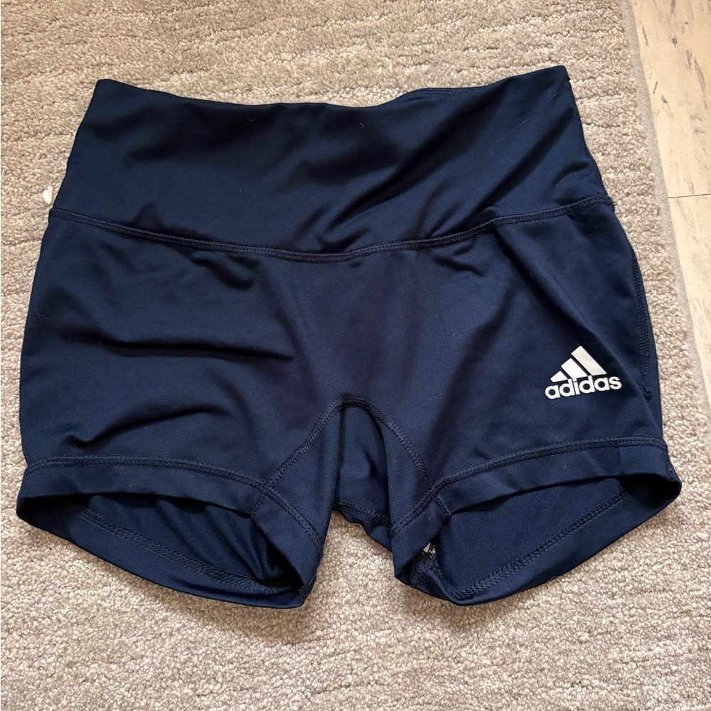 Adidas Women's Dark Blue Athletic Shorts